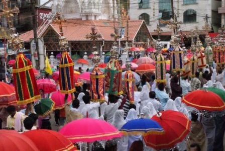 Rasa (Procession) at Manarcadu