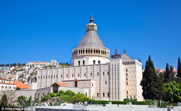 The Basilica of the Annunciation in Nazareth