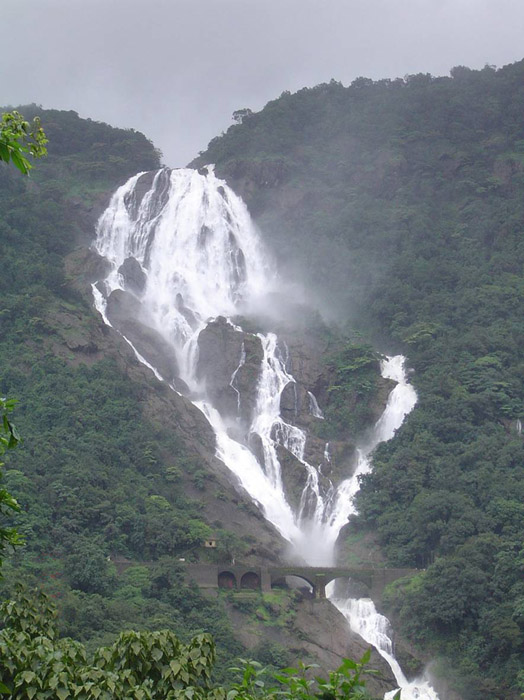 Doodsagar Waterfalls, Goa, India