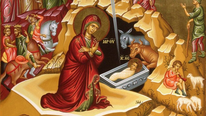 Nativity Icon - Eastern Orthodox