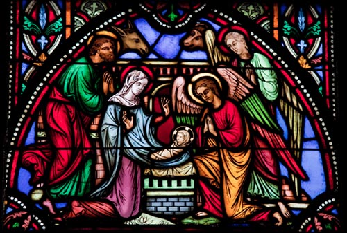 Nativity of Jesus-stained Glass