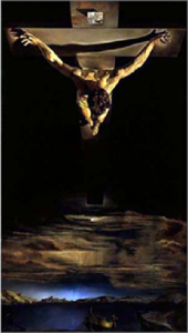 Crucifixion by Salvadore Dali