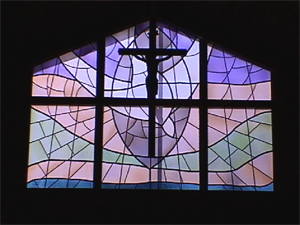 cross in church