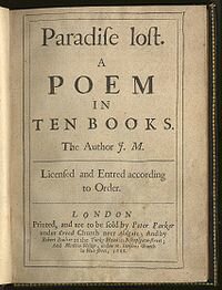 Paradise Lost by John Milton