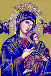 Saint Mary, Theotokos, Mother of God Orthodox Icon
