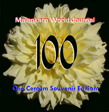 One Centum Souvenir Edition of Malankara World Journal
