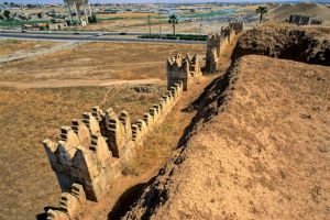excavated waals of Nineveh