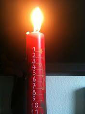 Advent Week 1 Candle